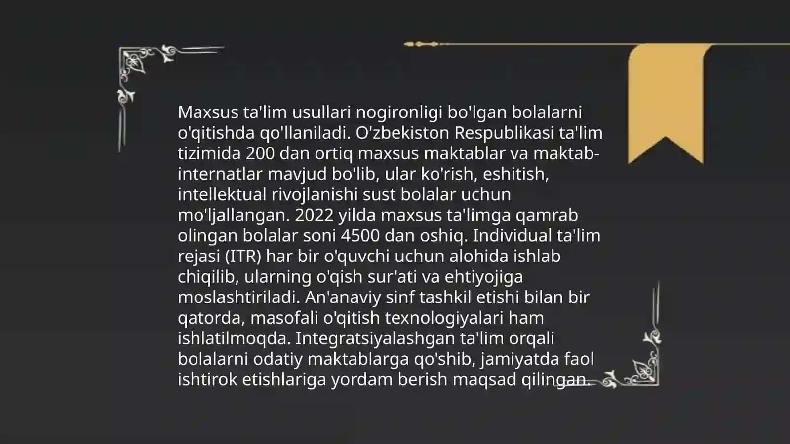 Ruhiy rivojlanishi sust bolalar psixologiyasi 4