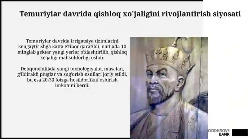 Temur va Temuriylar Davridagi Iqtisodiy Siyosati 4