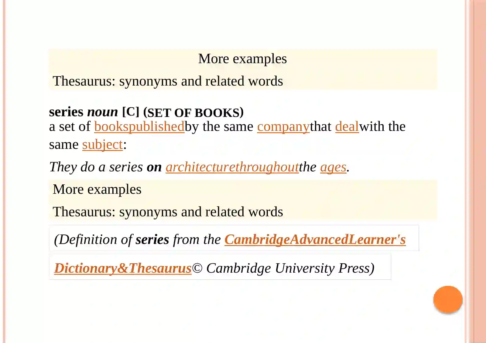 ENGLISH WORD SERIES 4