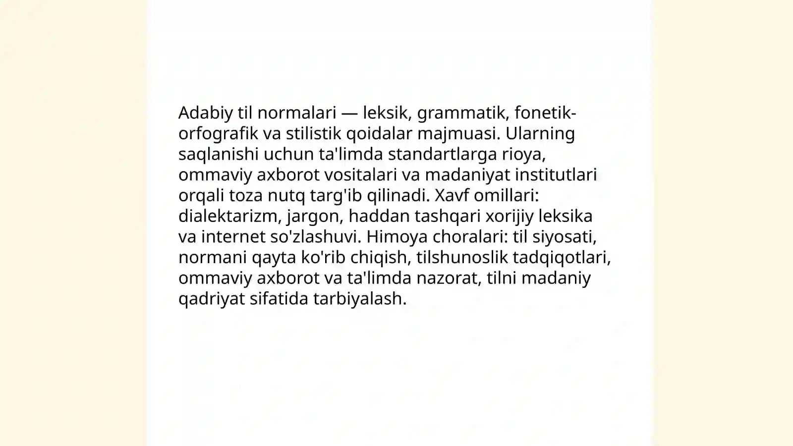 Adabiy til va nutq madaniyati 4