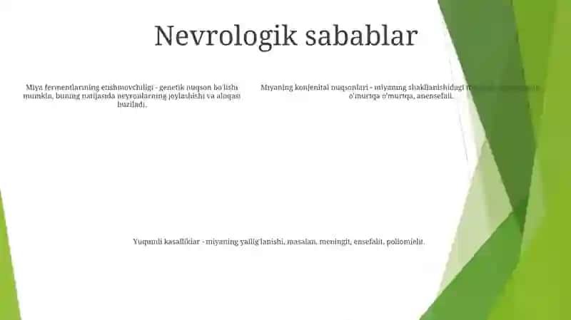 Aqli Zaiflik Va Aqliy Rivojlanish Sustlashuvining Kelib Chiqish Sabablari 4