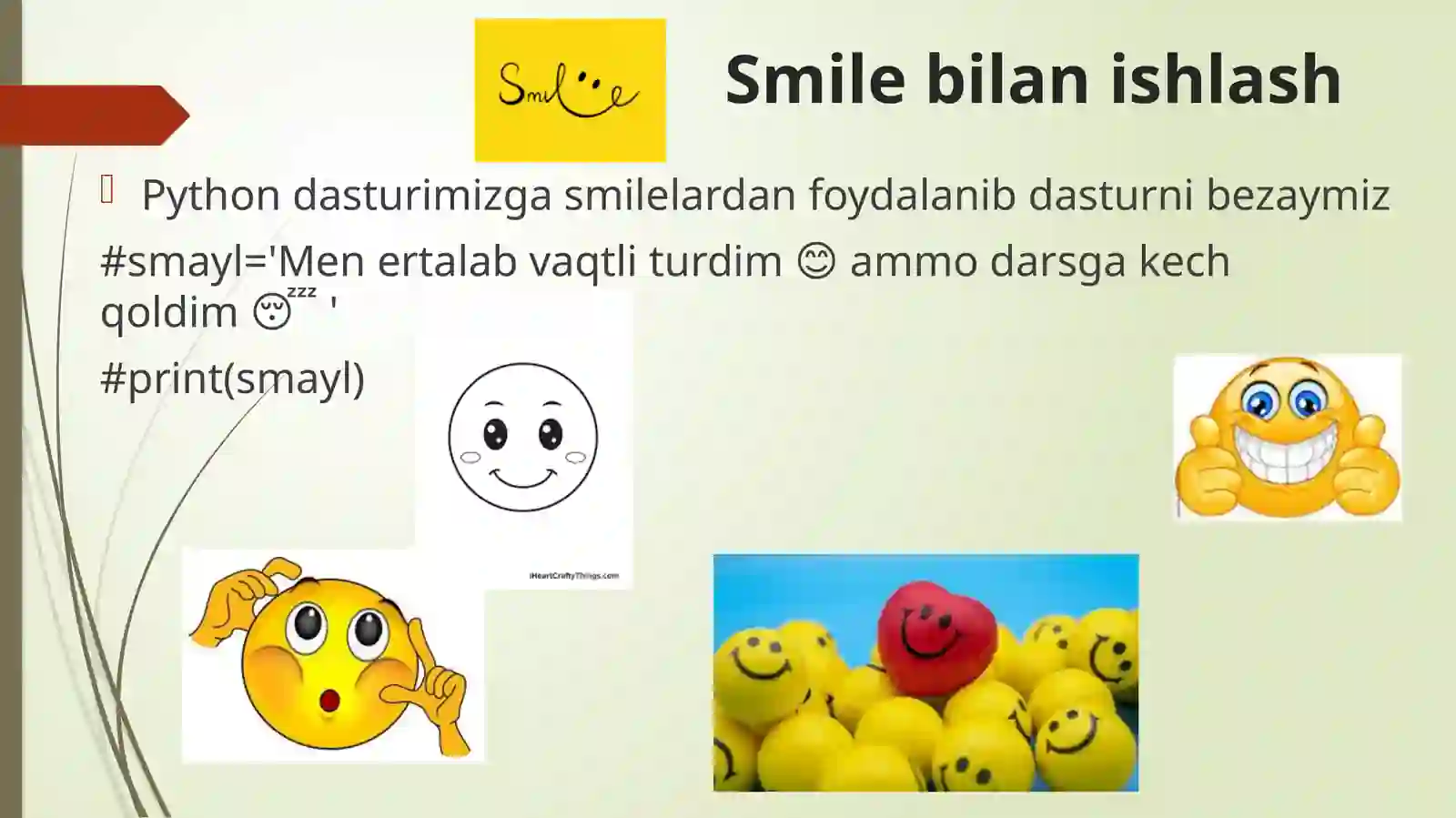 Python dasturlash tilida matnlar bilan ishlash 4