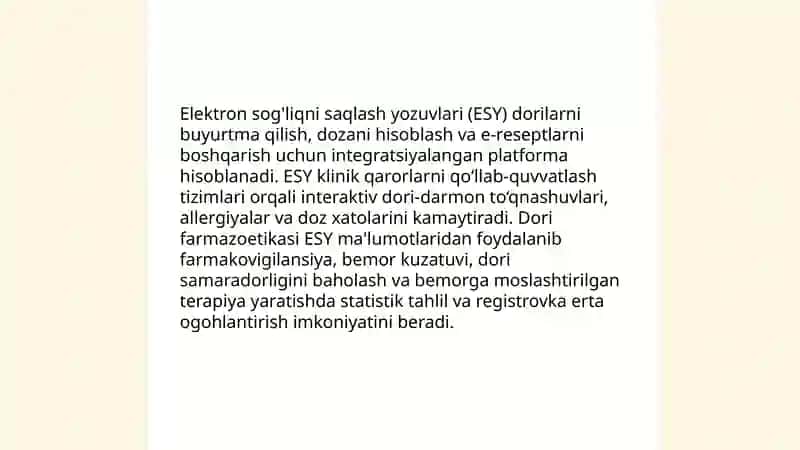 Elektron retseptlar va ularning farmatsevtika faoliyatiga ta'siri 4