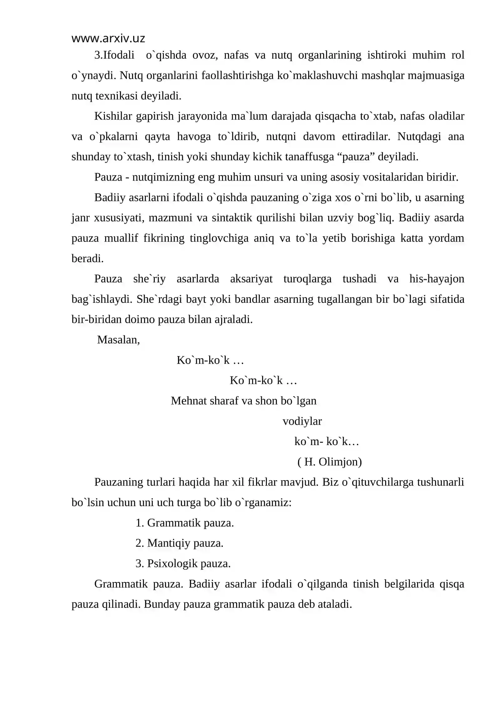 Ifodali o'qish metodikasi 4