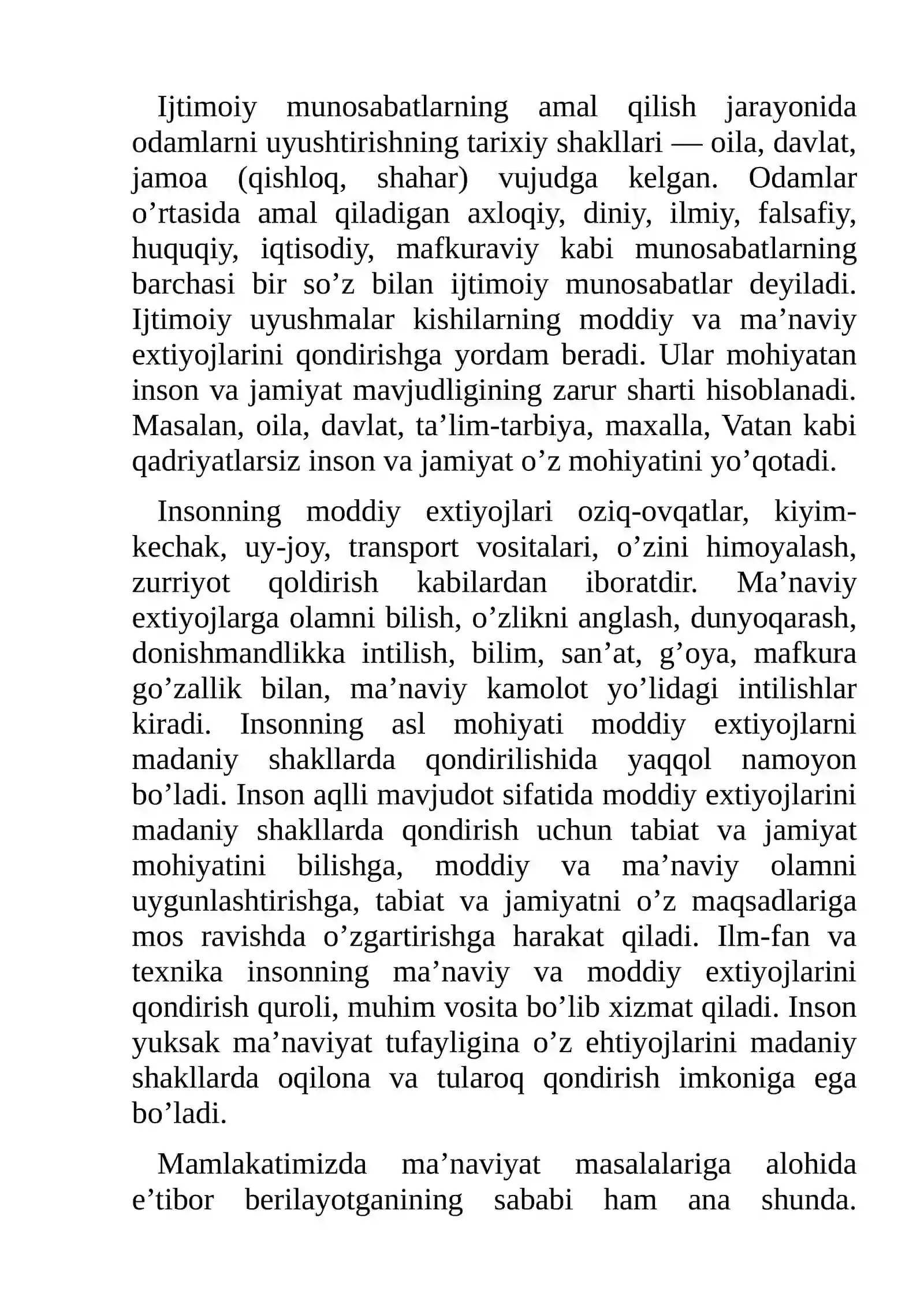 Jamiyat falsafasi 4