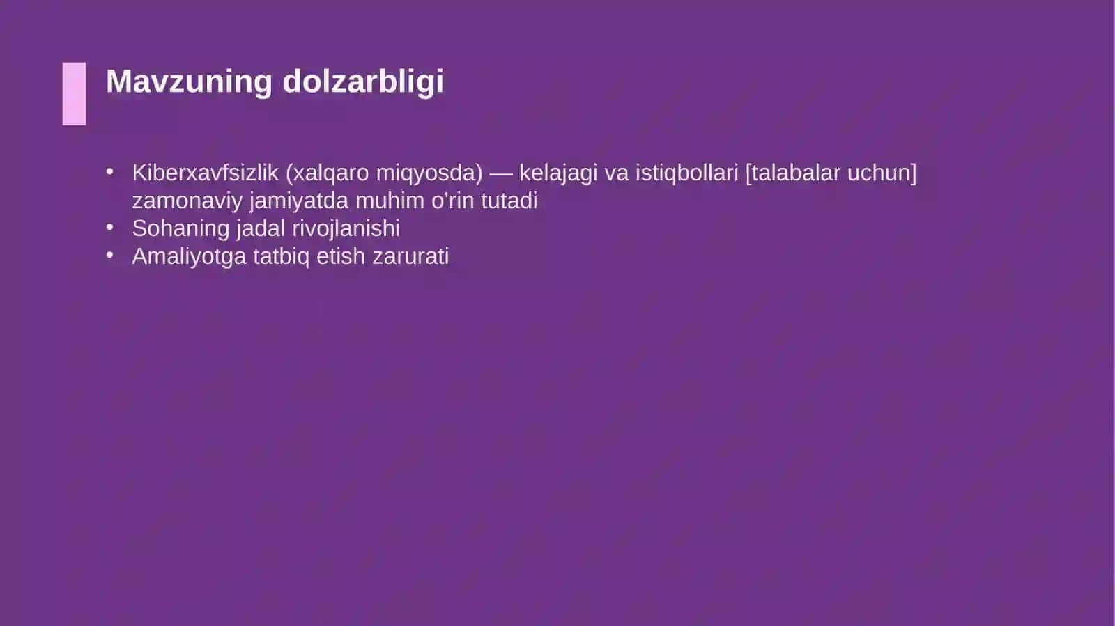 Kiberxavfsizlik (xalqaro miqyosda) — kelajagi va istiqbollari [talabalar uchun] 4