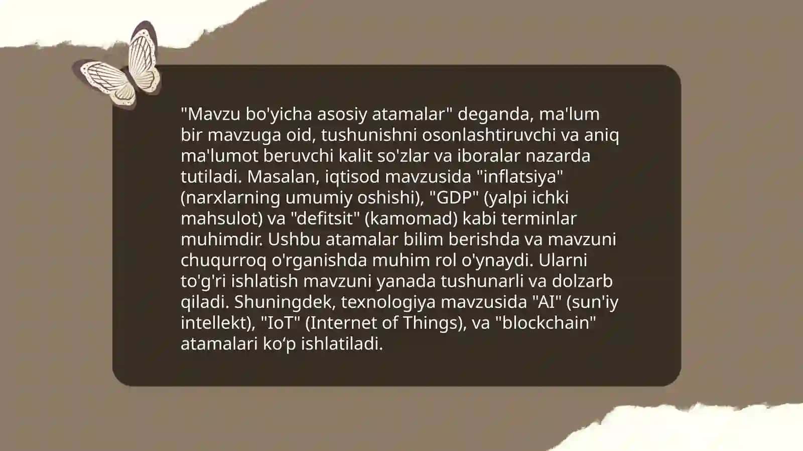 Yangi mavzuni o'zlashtirishga tayyorlash mashg'ulotlari 4