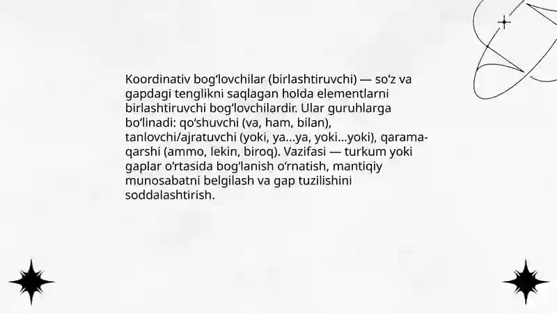 Bog‘lovchilar 4