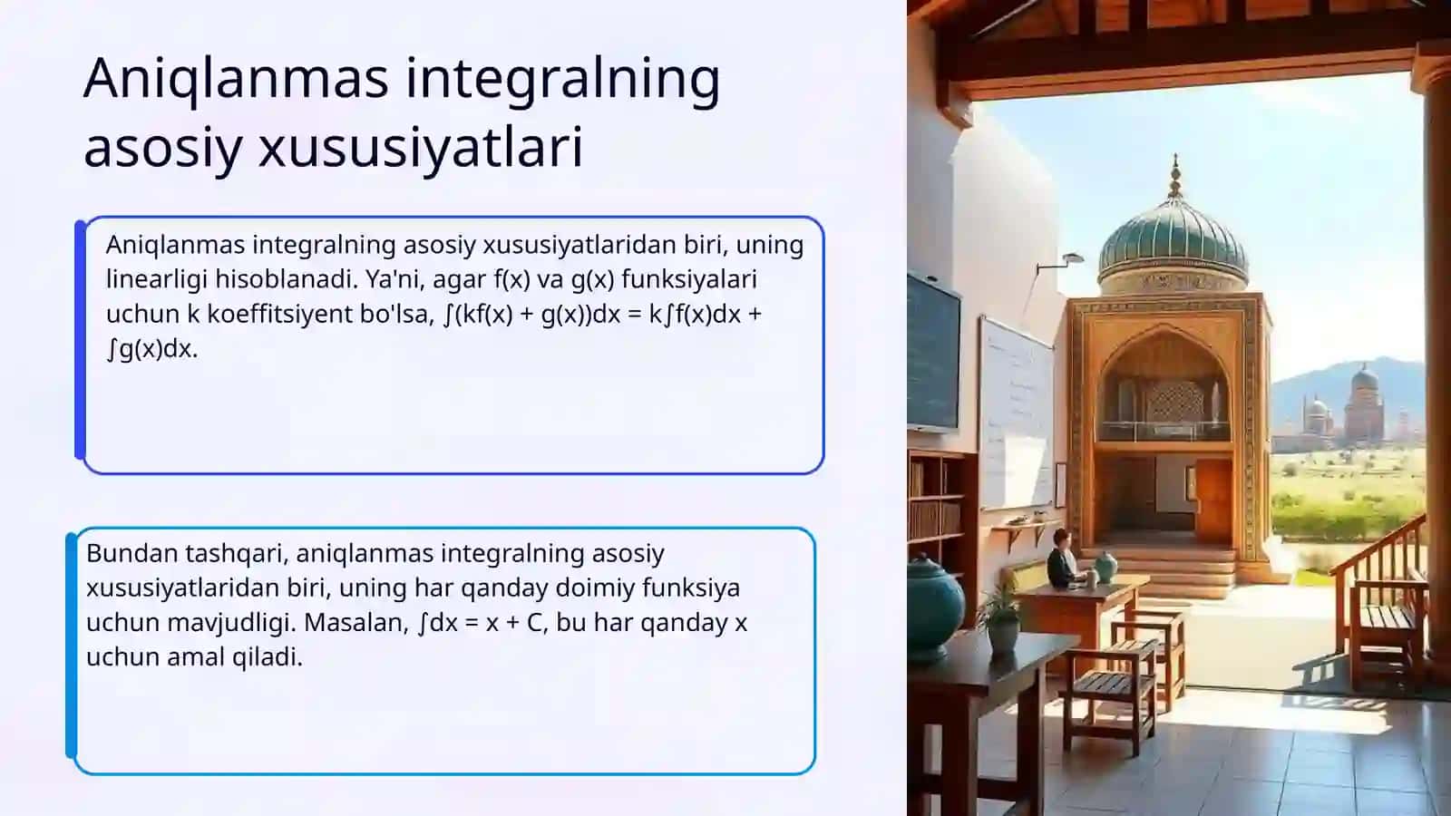 Aniqlanmas integral 4