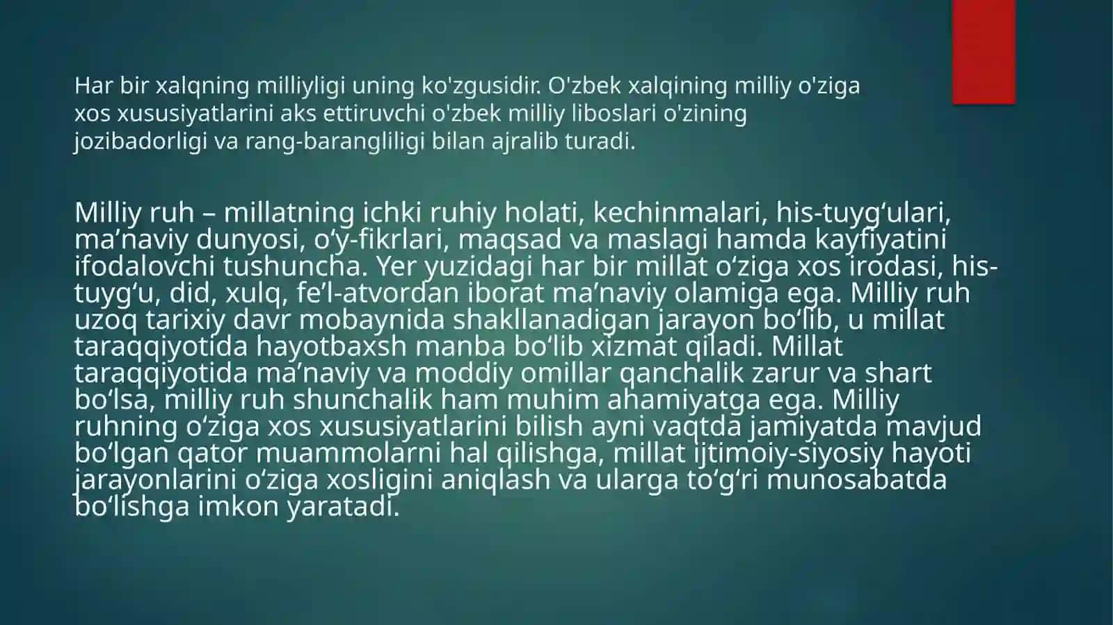 Globallashuv va millatning saqlanishi 4