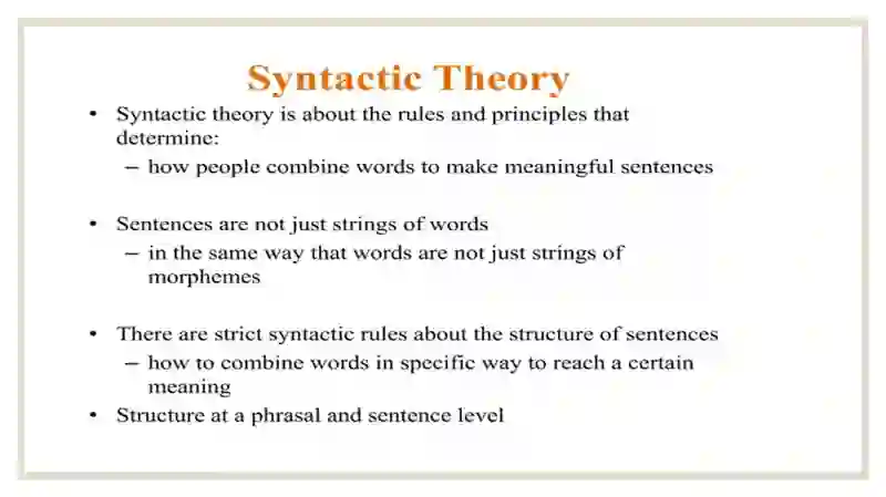Syntax. Macro and micro syntax 4