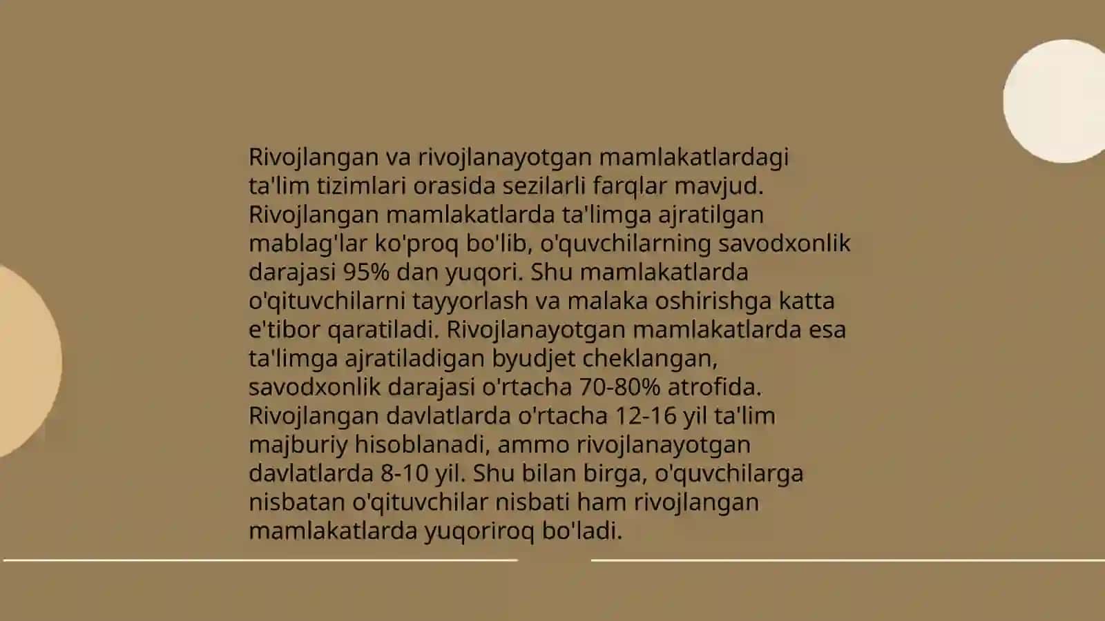 Rivojlangan Mamlakatlarda Ōquv Topshiriqlariga Beriladigan E’tibor va Ularning Turlari 4