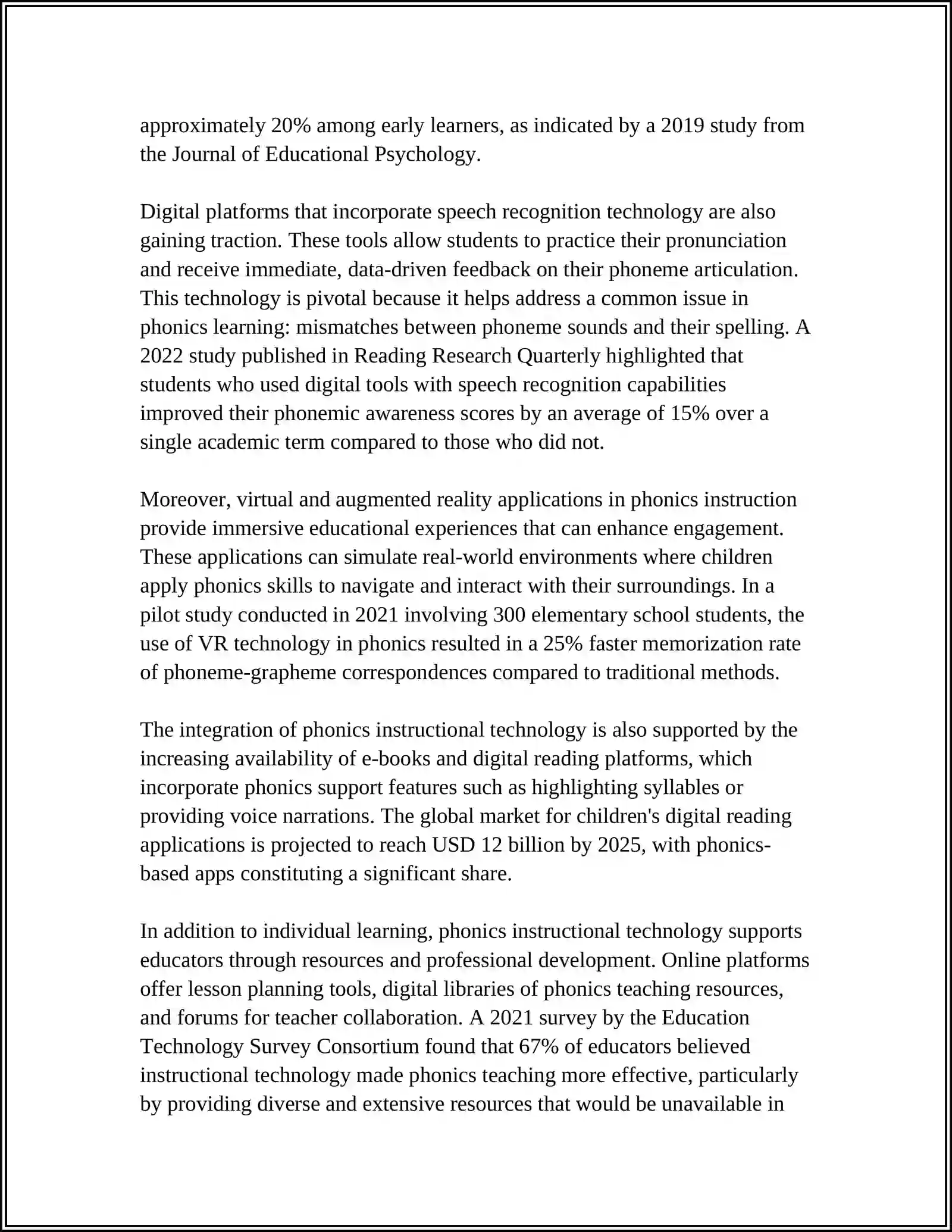 Technologies of Teaching Reading 4