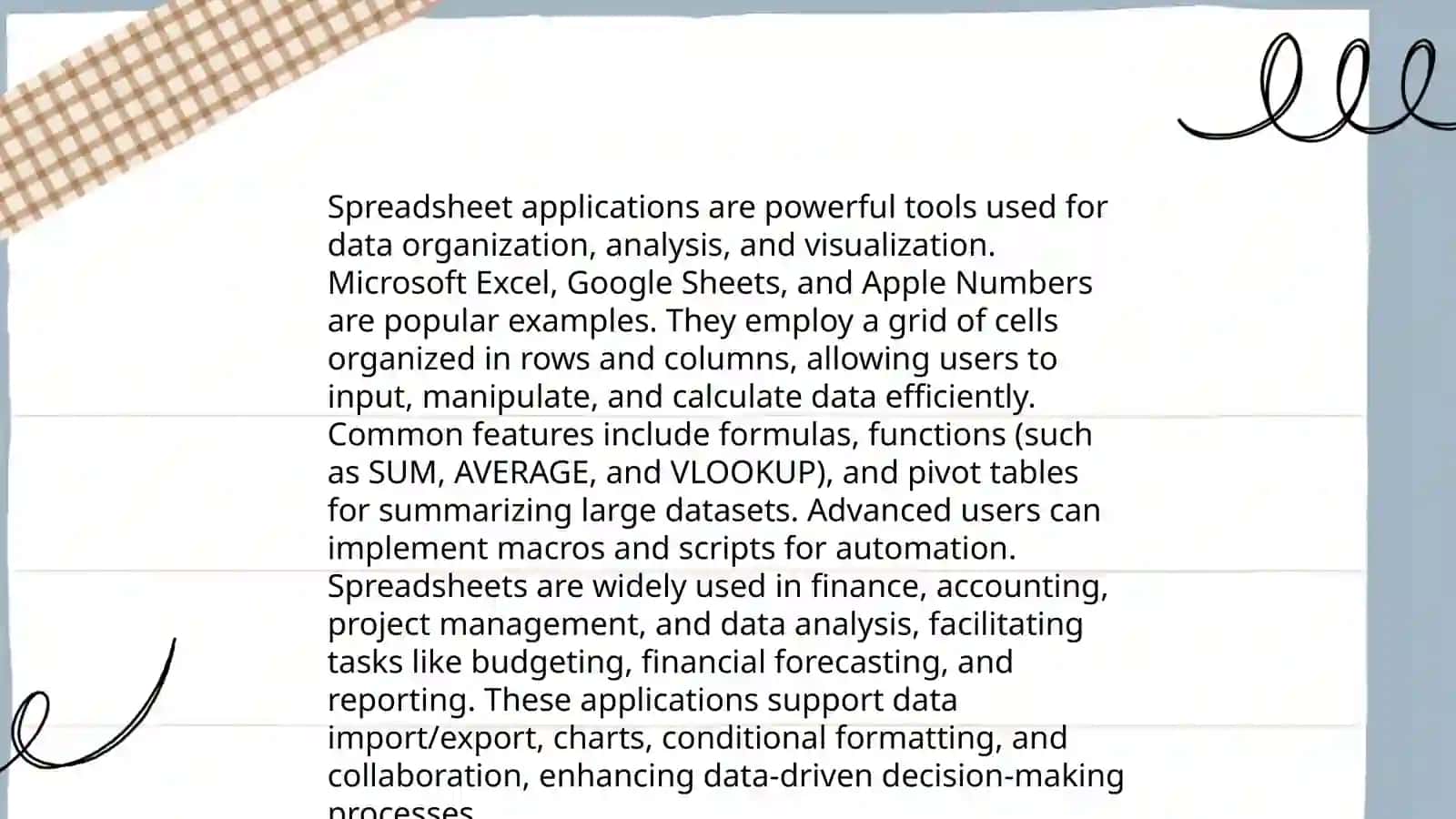 Word Processing Software 4