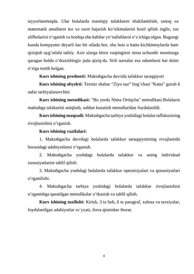 Maktabgacha tarbiya yoshida bolalarda tafakkur rivojlanishining tavsifi 4