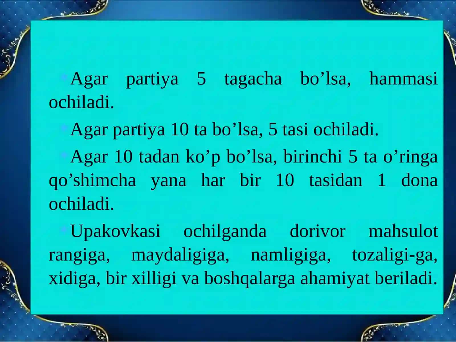 DORIVOR O‘SIMLIK MAHSULOTLARNI ISHLAB CHIQARISHDA METROLOGIK TA’MINOT 4