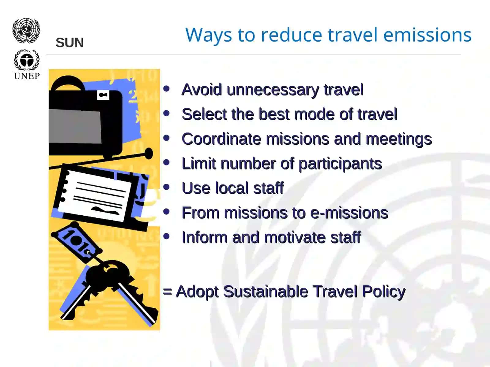 Sustainable TravelHow to reduce greenhouse gas emissions from travel 4