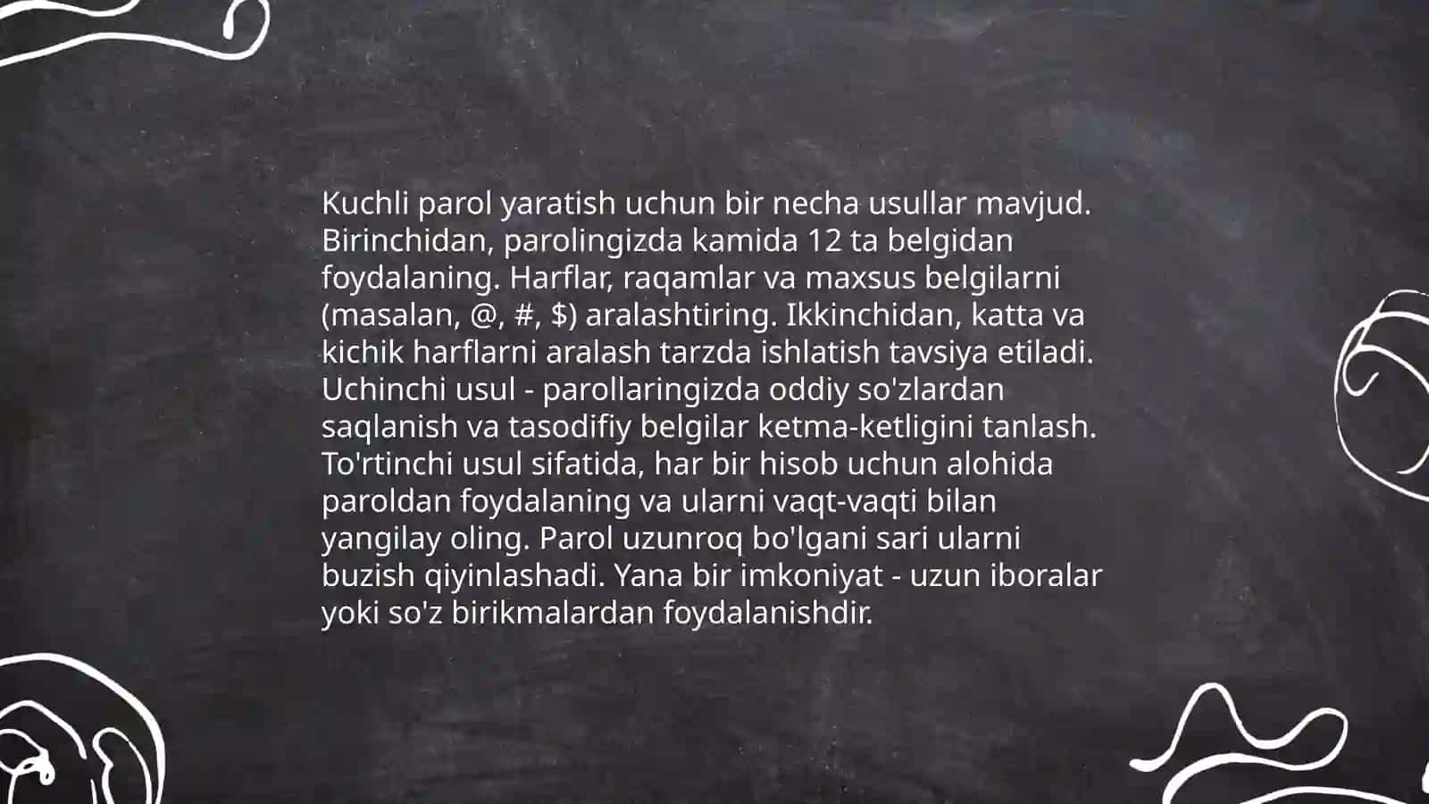 Login va parol tushunchasi.Kompyuter tarmoqlariga ruxsatsiz ulanish 4