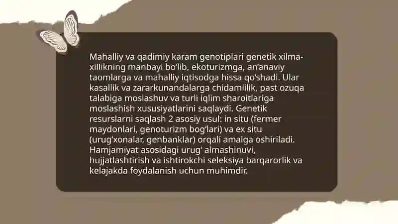 Kam tarqalgan karam turlari ularning ahamiyati va yetishtirish texnologiyasi 4