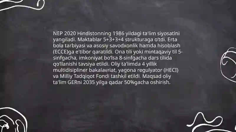 Hindiston ta'lim tizimi 4