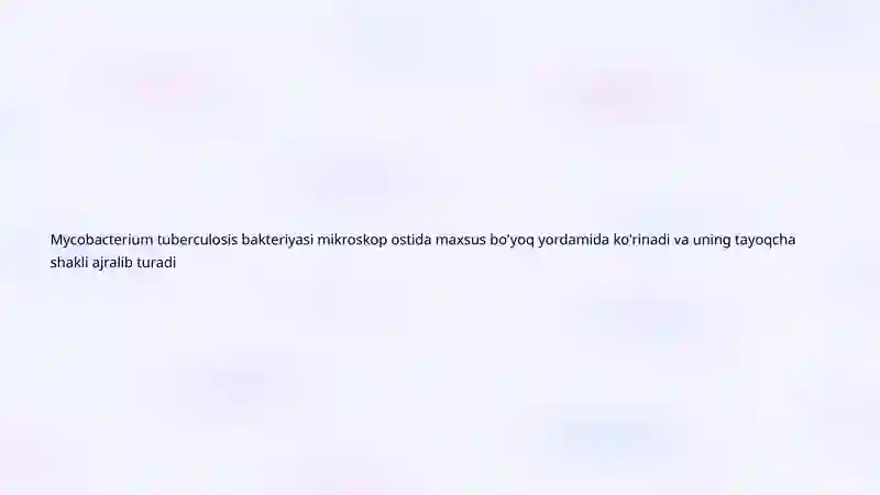 Sil kasalligi 4