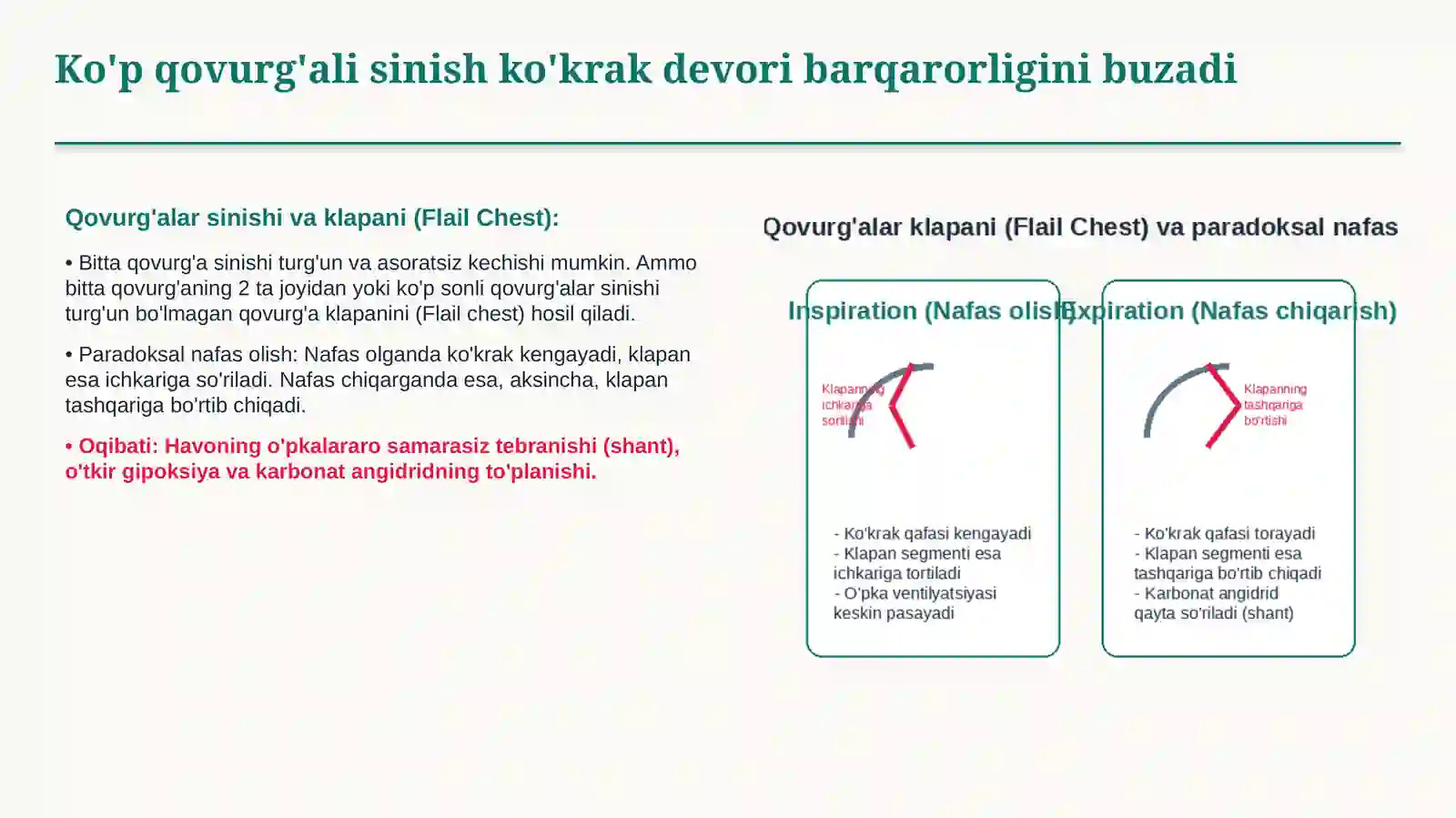 Ko‘krak qafasi travmalari — 15 slaydli professional tibbiy taqdimot | 4