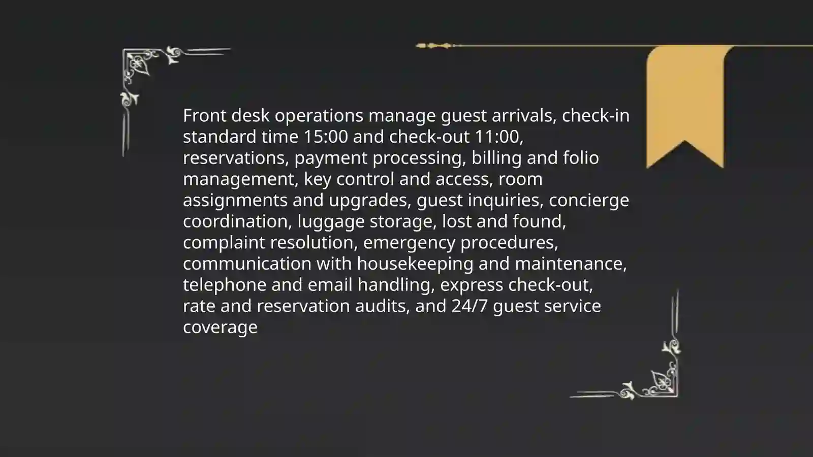 Hotel Management 4