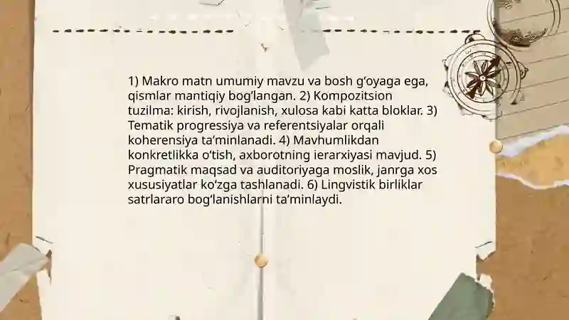 Makro va mikro matnlar 4