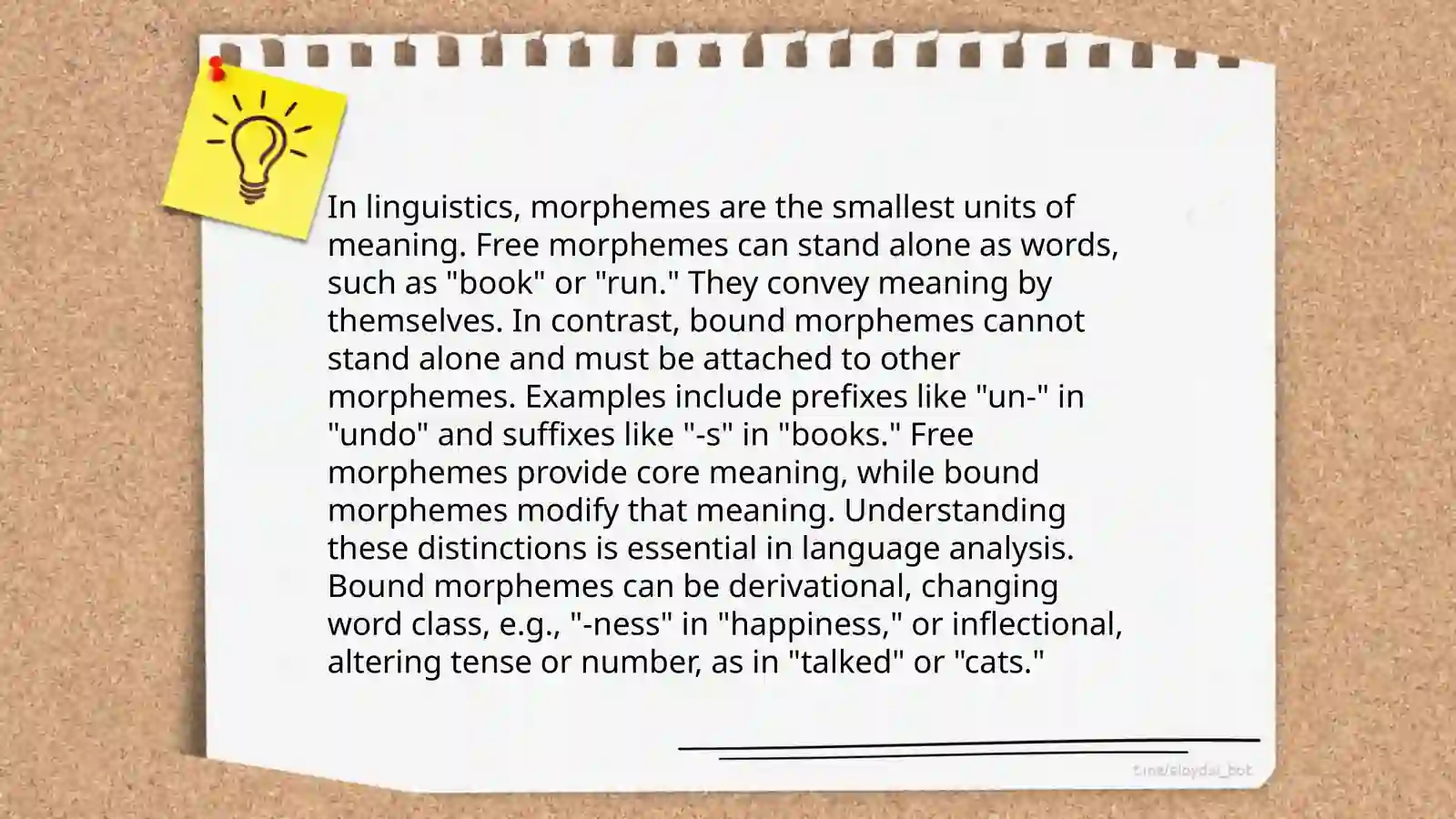 Grammar in Morphology 4