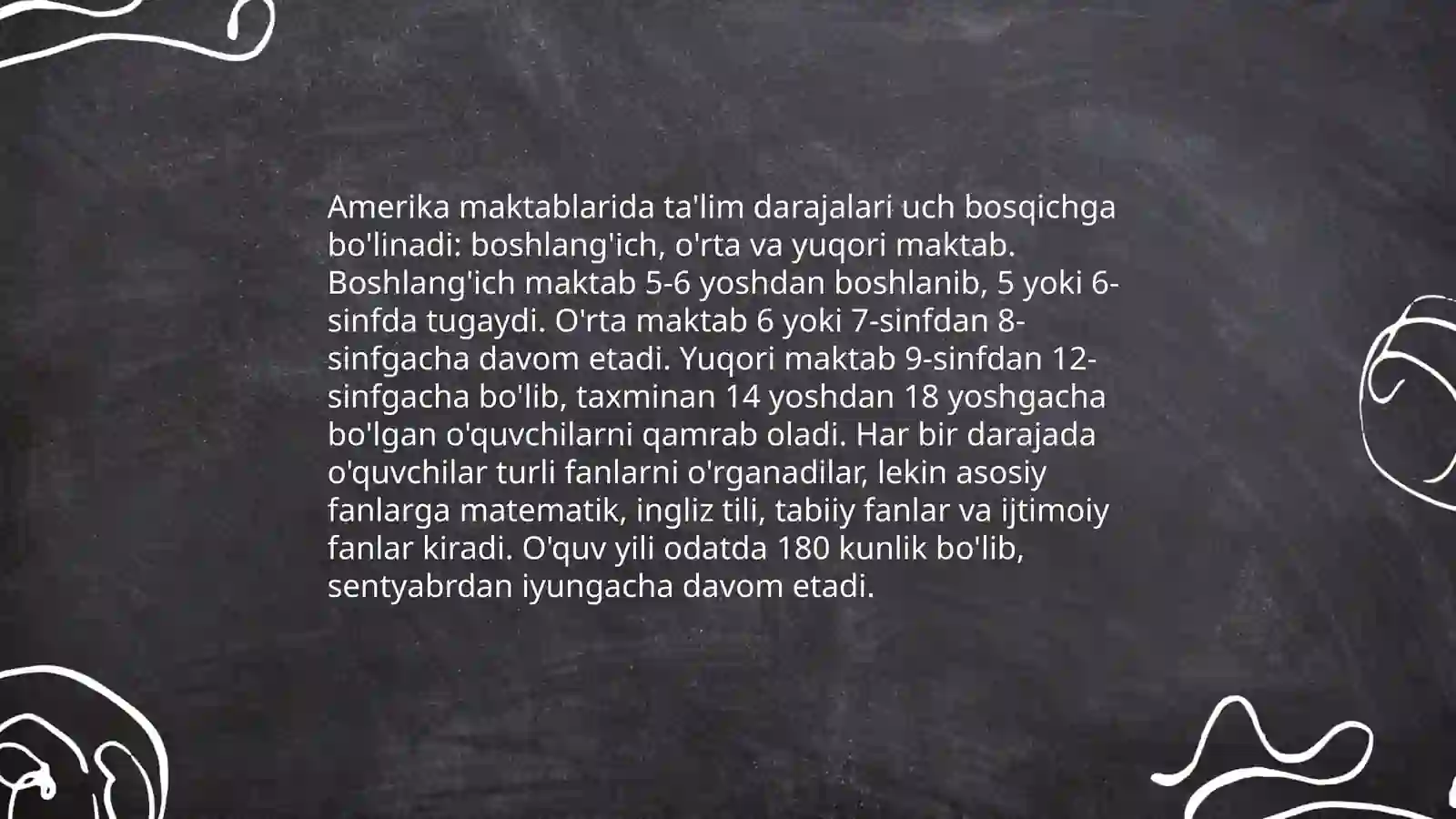 Amerika ta’lim tizimi 4