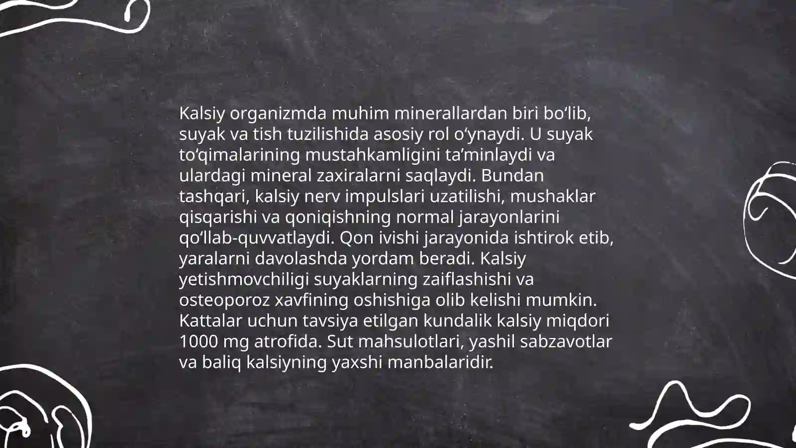 Magniy kalsiy rux haqida ma'lumotlar 4