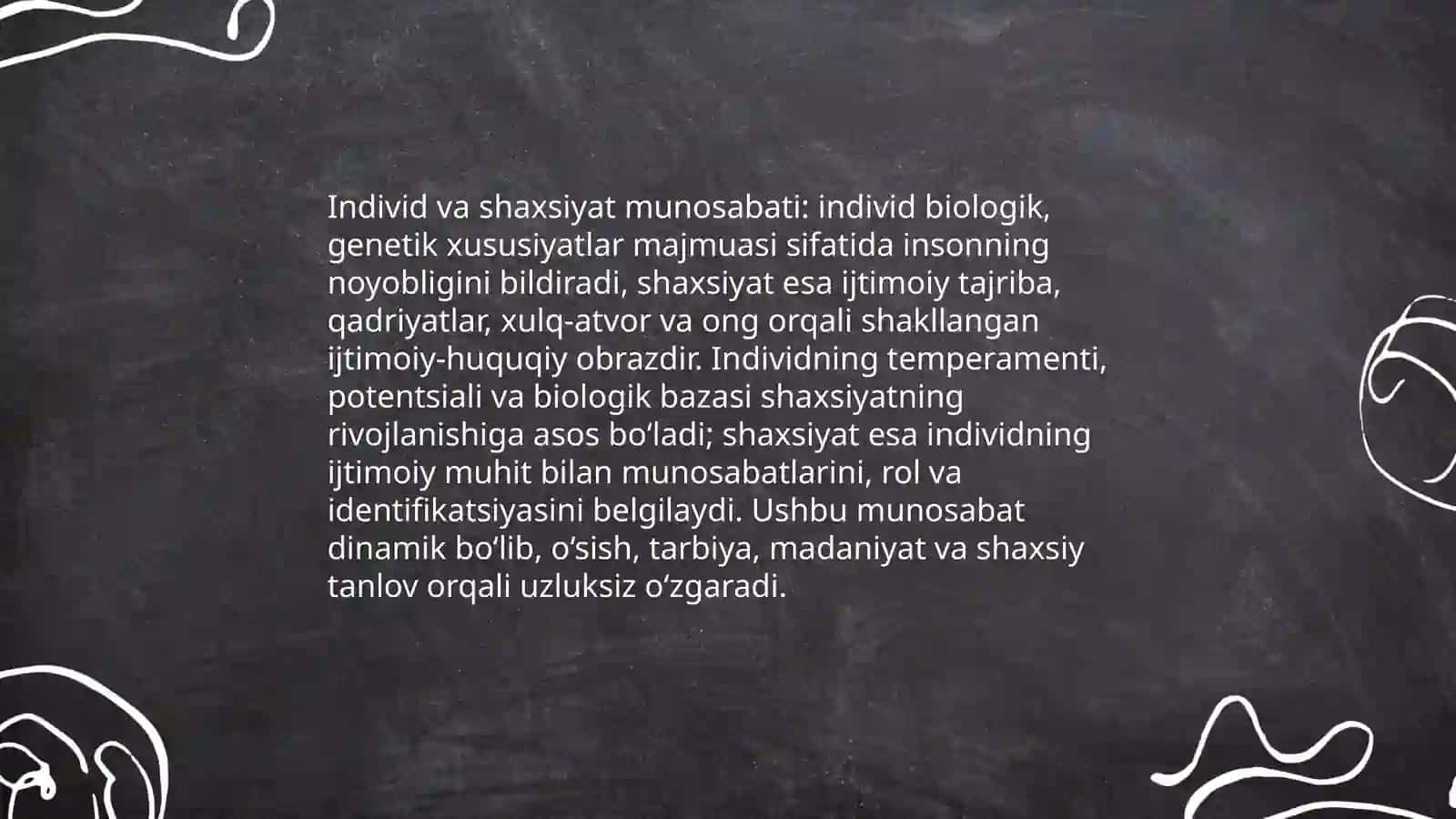 Individ sifatida inson haqida umumiy tassavurlar 4