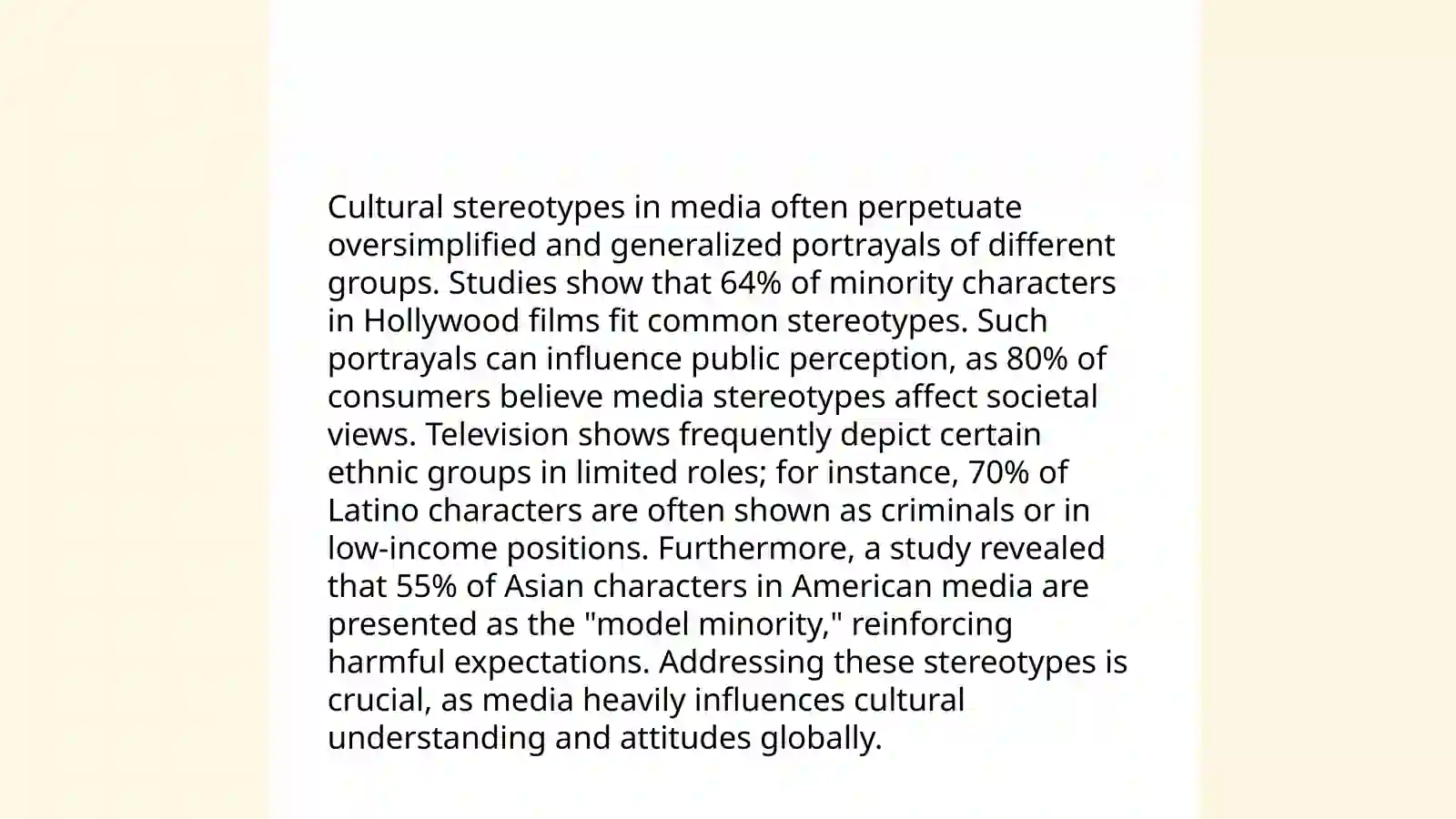 Stereotypes in Intercultural Communication 4