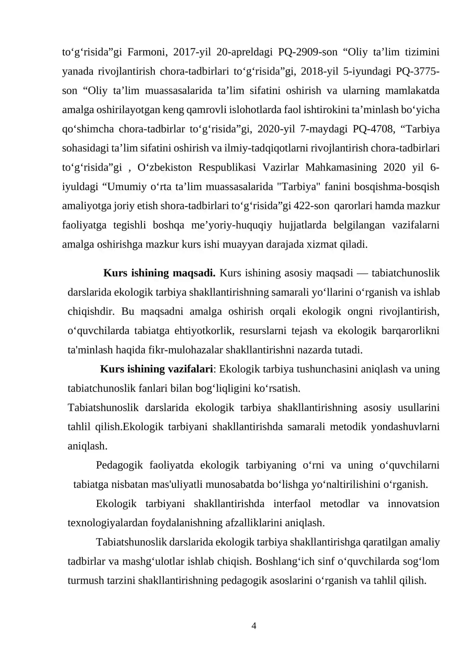 TABIATSHUNOSLIK DARSLARIDA EKOLOGIK TARBIYANI SHAKLLANTIRISHNING SAMARALI YO‘LLARI 4