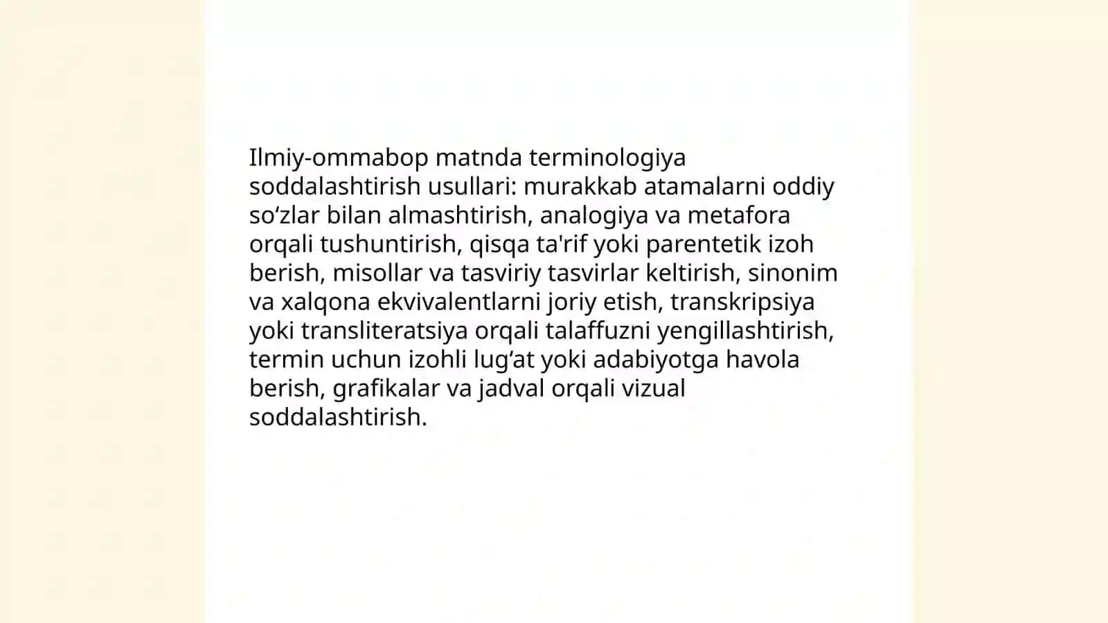 Ilmiy- ommabop asarlar matni tahlili. Topishmoq matni ustida ishlash 4