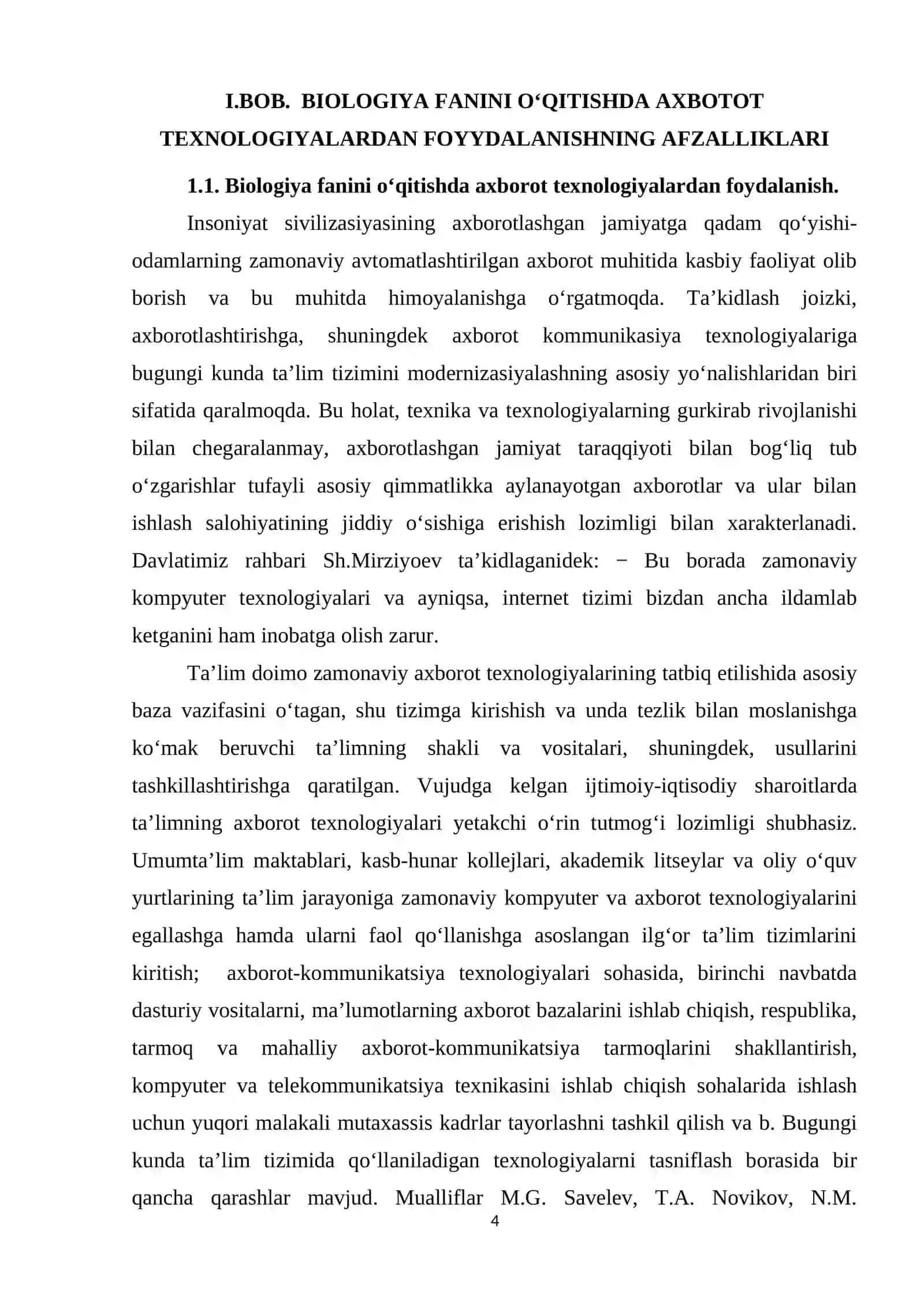 BIOLOGIYA FANINI O’QITISHDA MULTIMEDIA VOSITALARIDAN FOYDALANISH 4