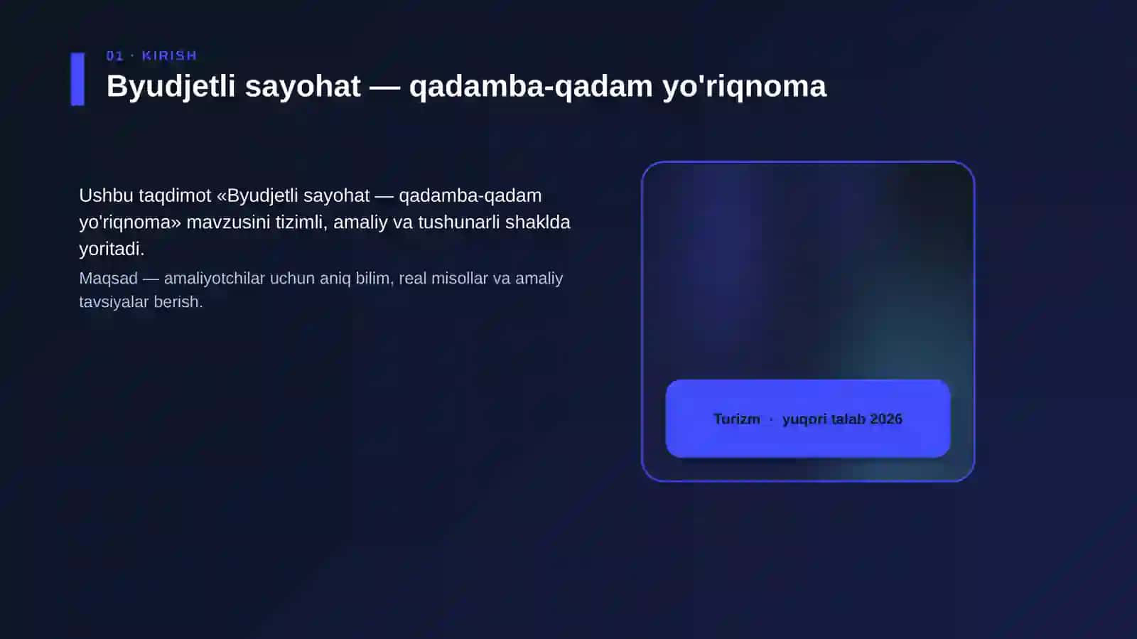 Byudjetli sayohat — qadamba-qadam yo'riqnoma 4