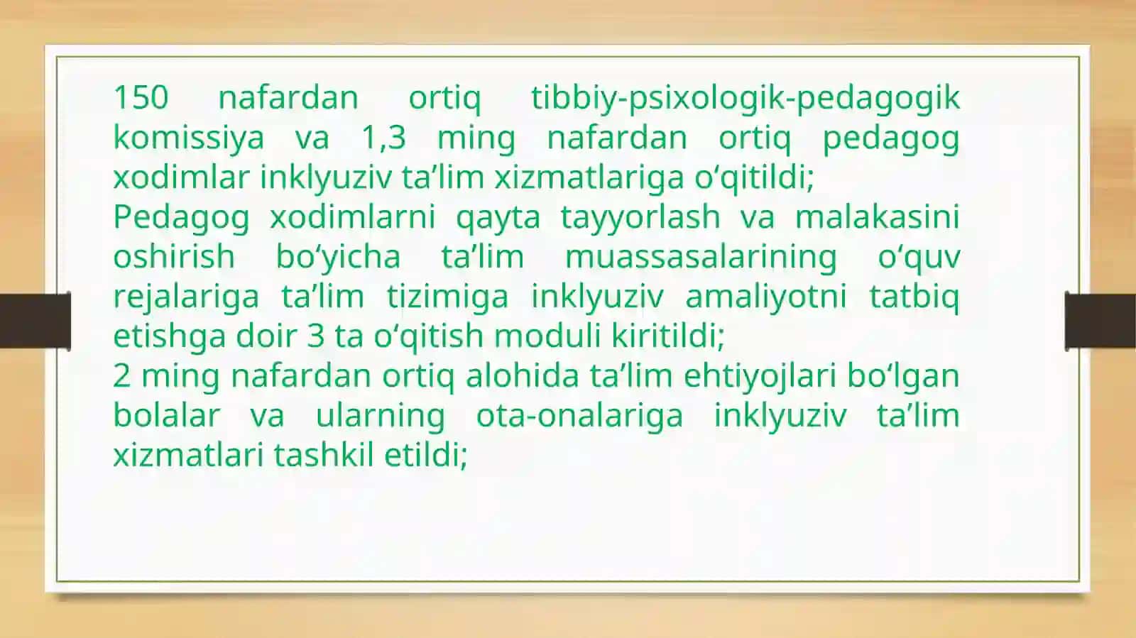 Butun dunyodainklyuziv ta’limning huquqiy asoslari 4