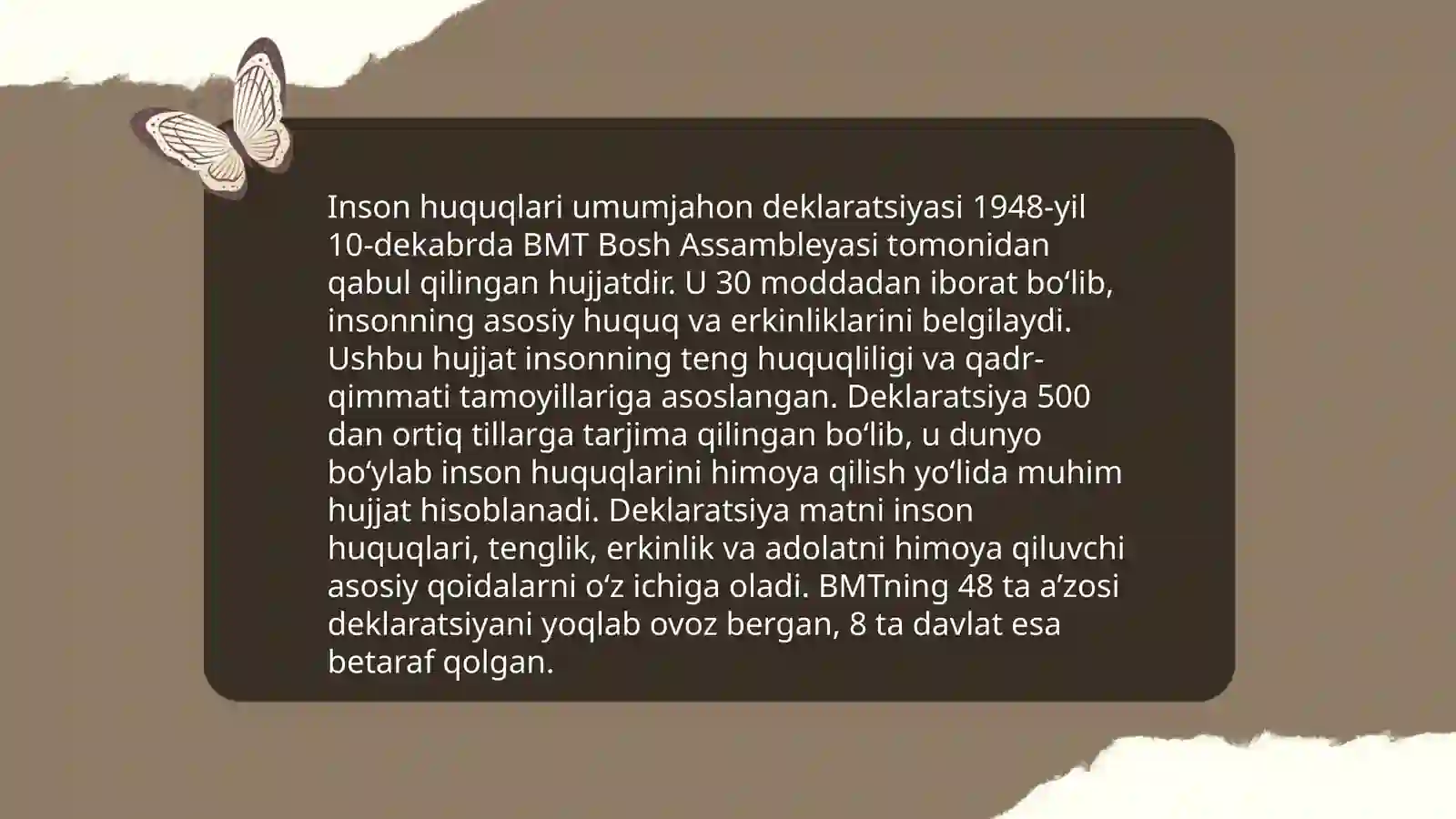 Inson huquqlari tarixi 4