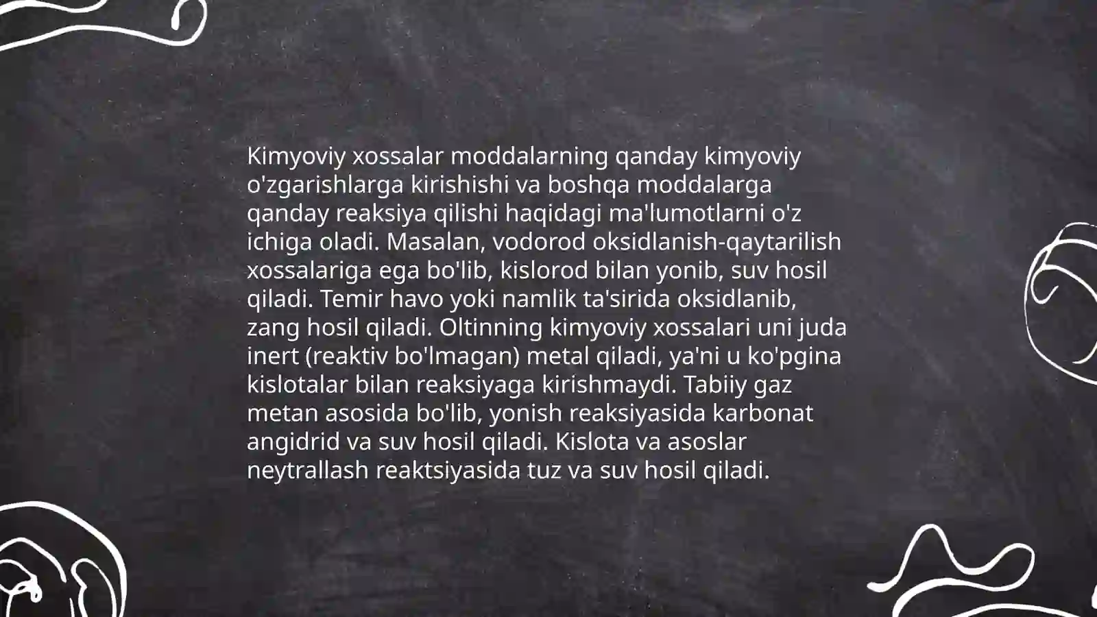 Kimyo 4-guruh elementlarining ahamiyati 4