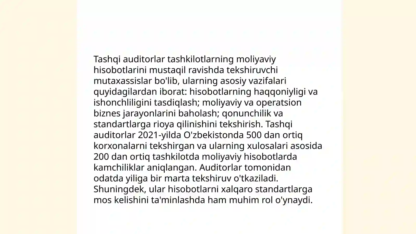 Tashqi audit asoslari 4