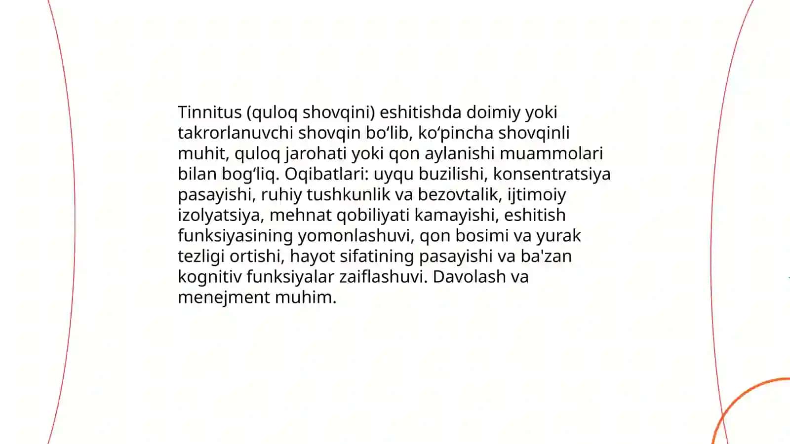 Shovqinning inson salomatligiga ta'siri 4
