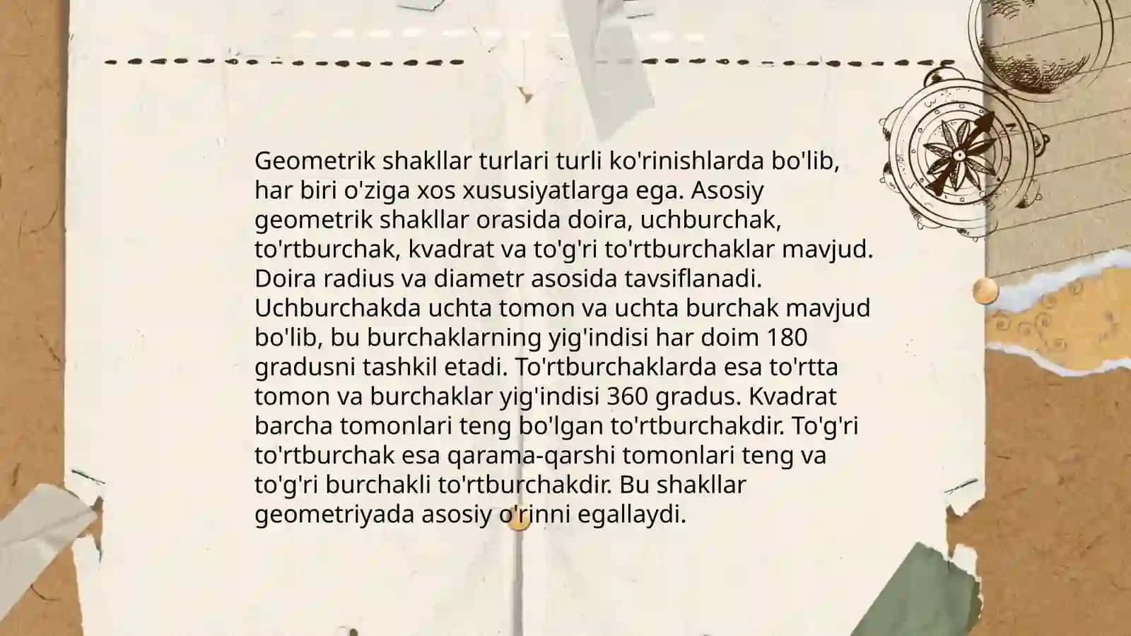 Matematik O’yinlarda Bolalarning Predmetlar Shakli va Geometrik Shakllarni Idrok Qilishga O’rgatish 4
