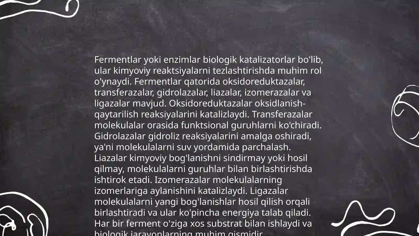 Fermentlar faolligini boshqarish 4