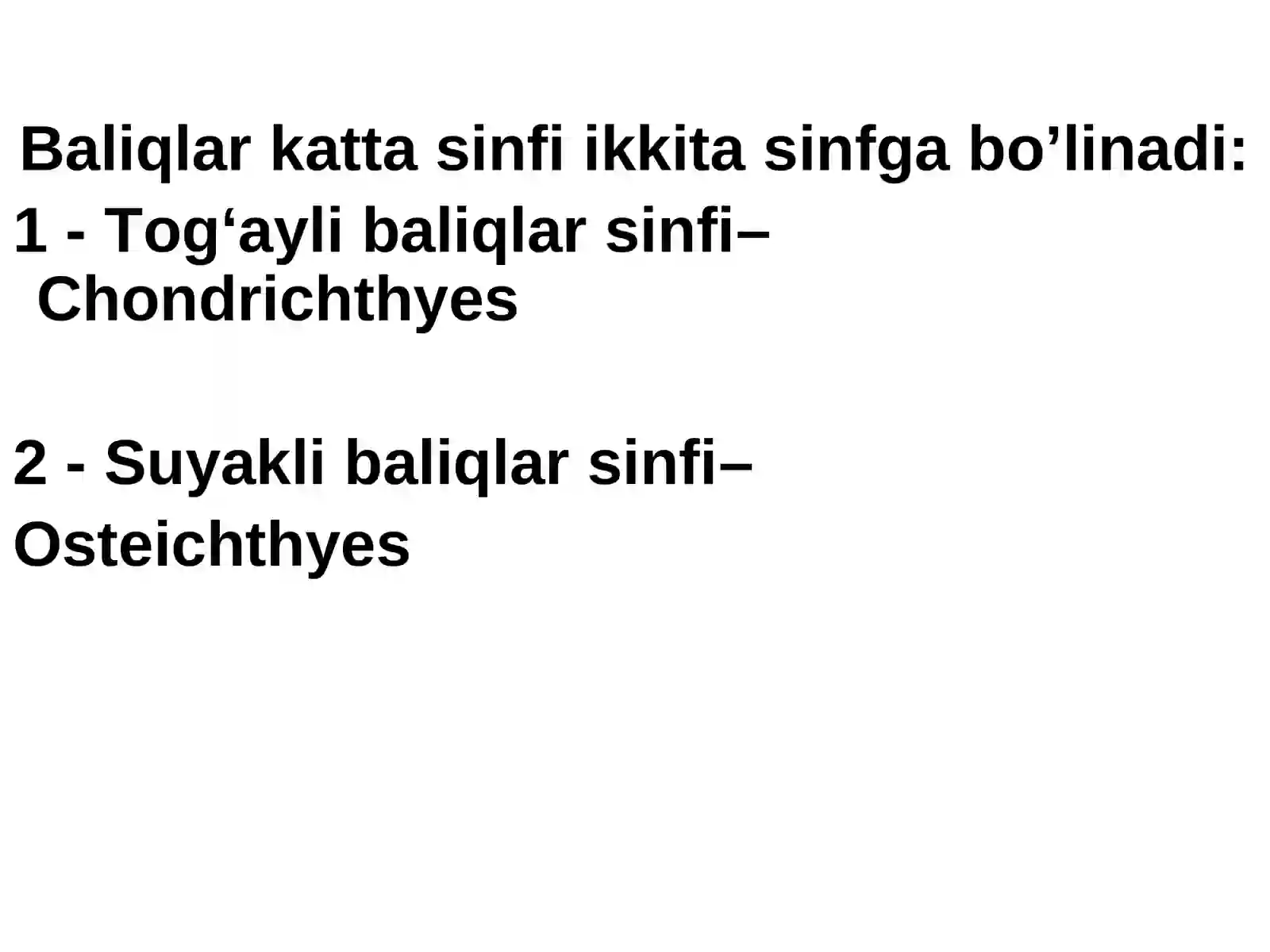 Baliqlar kata sinfi– Pisces 4