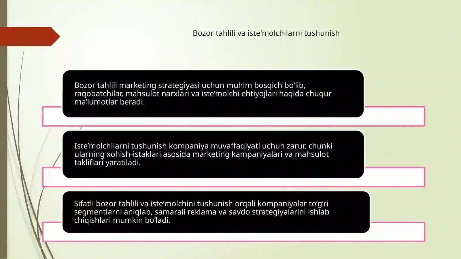 Marketing jarayoni 4