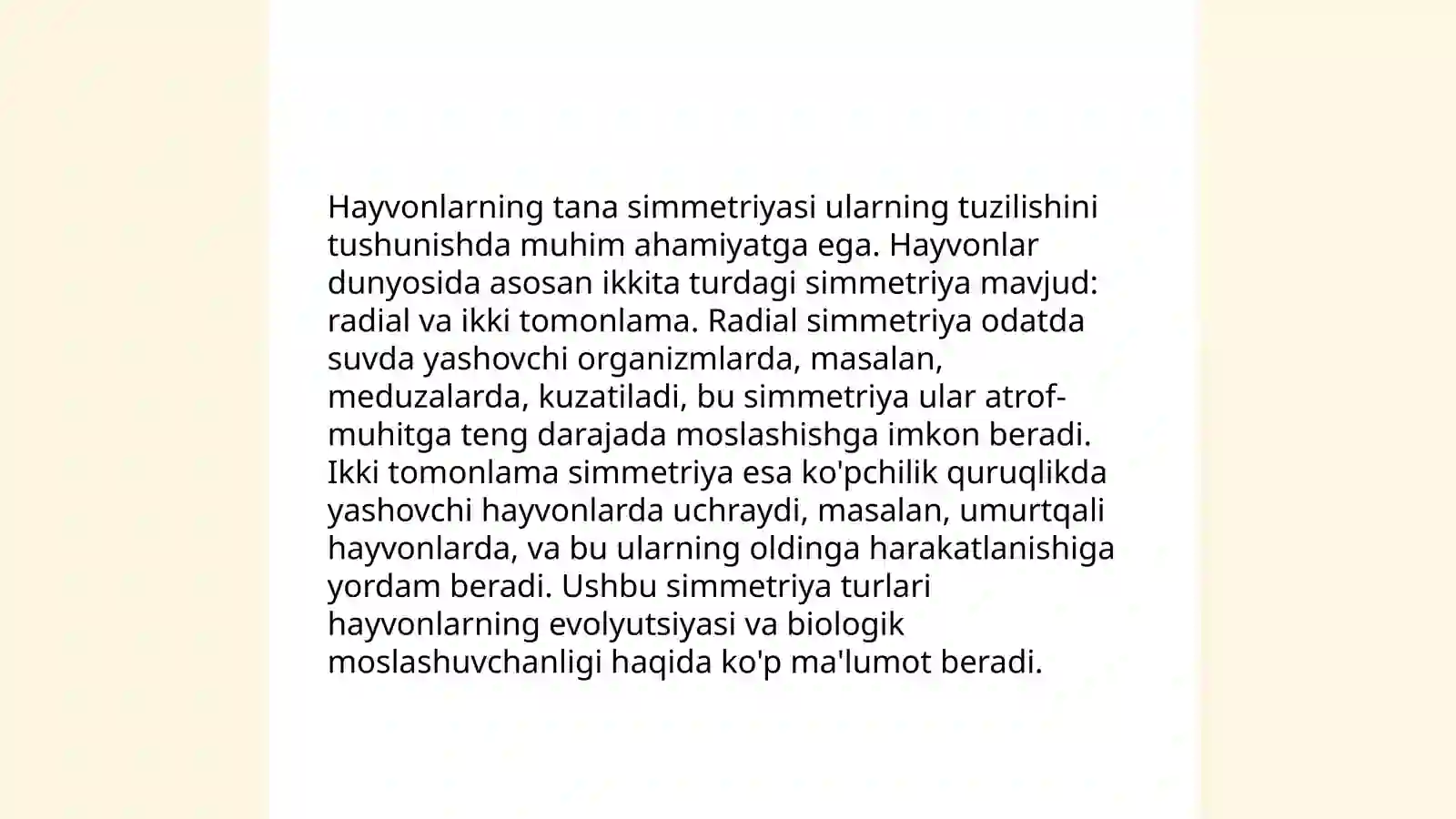 Tabiatdagi simmetriya 4