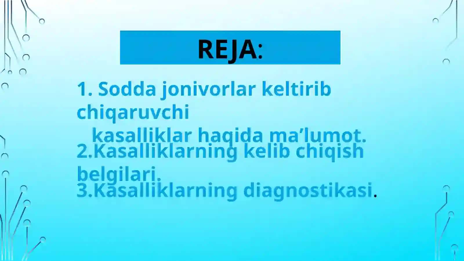 Soddajonivorlar (Protozoylar) keltirib chiqaruvchi kasalliklar va ularning diagnostikasi 4