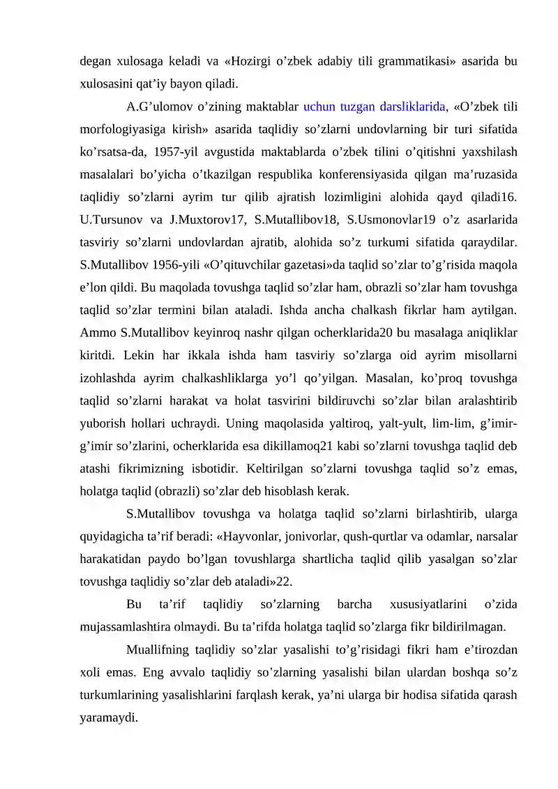 Taqlid so‘zlar tarixi 4