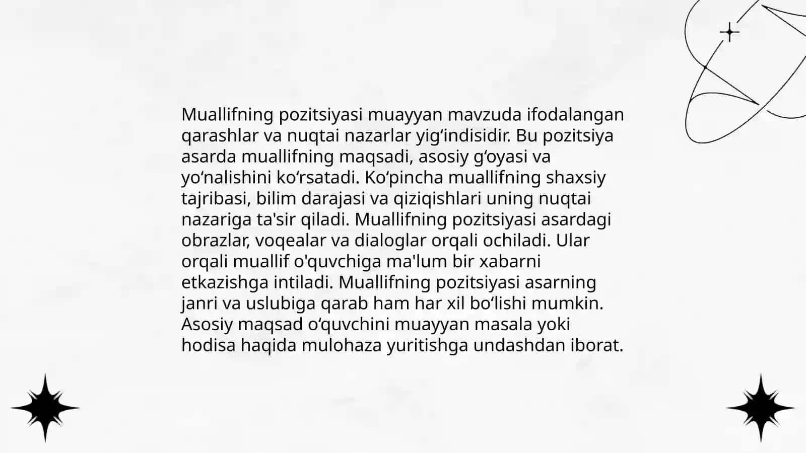 Hikoya qilib berish turlari va metodlari 4
